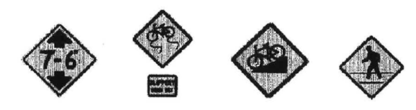 Hazardous Conditions Warning Signs